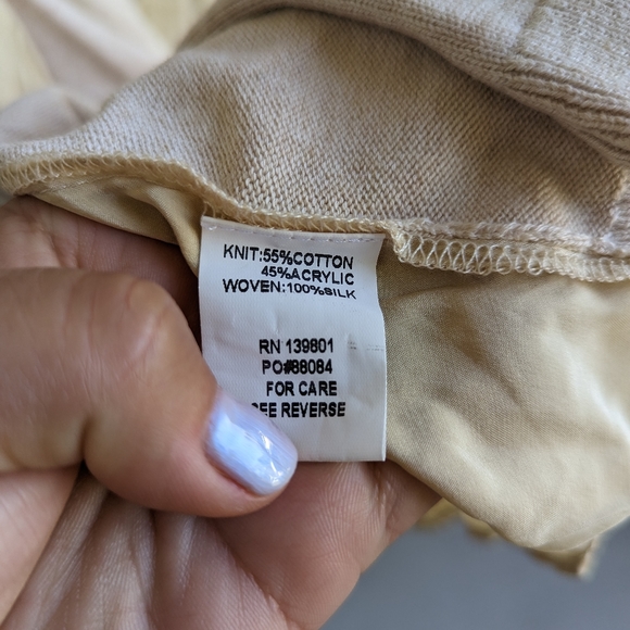 Zero Degrees Celsius Long Cardigan duster silk  Size xs - Picture 4 of 4